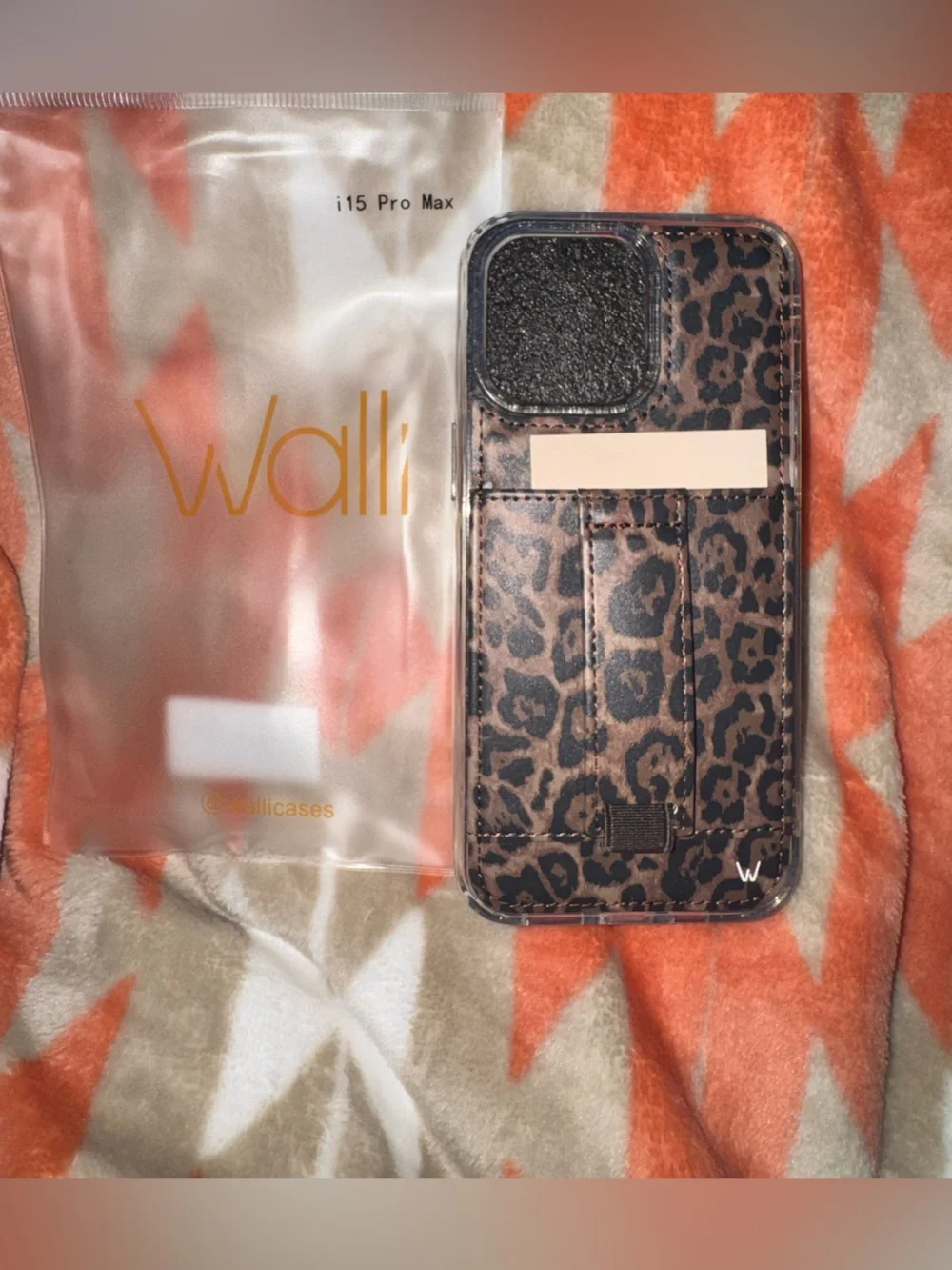 Walli Original Leopard Phone Case - NWT